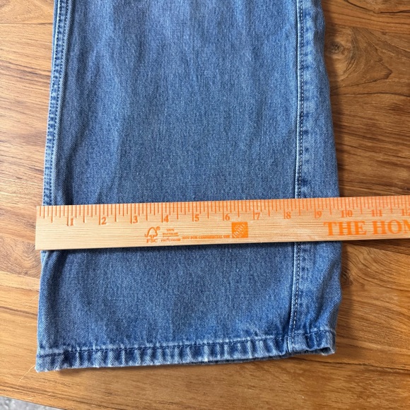 Hollister Jeans Women’s 000 Short Low Rise Baggy Flower Butterfly Embroidery - Picture 7 of 13